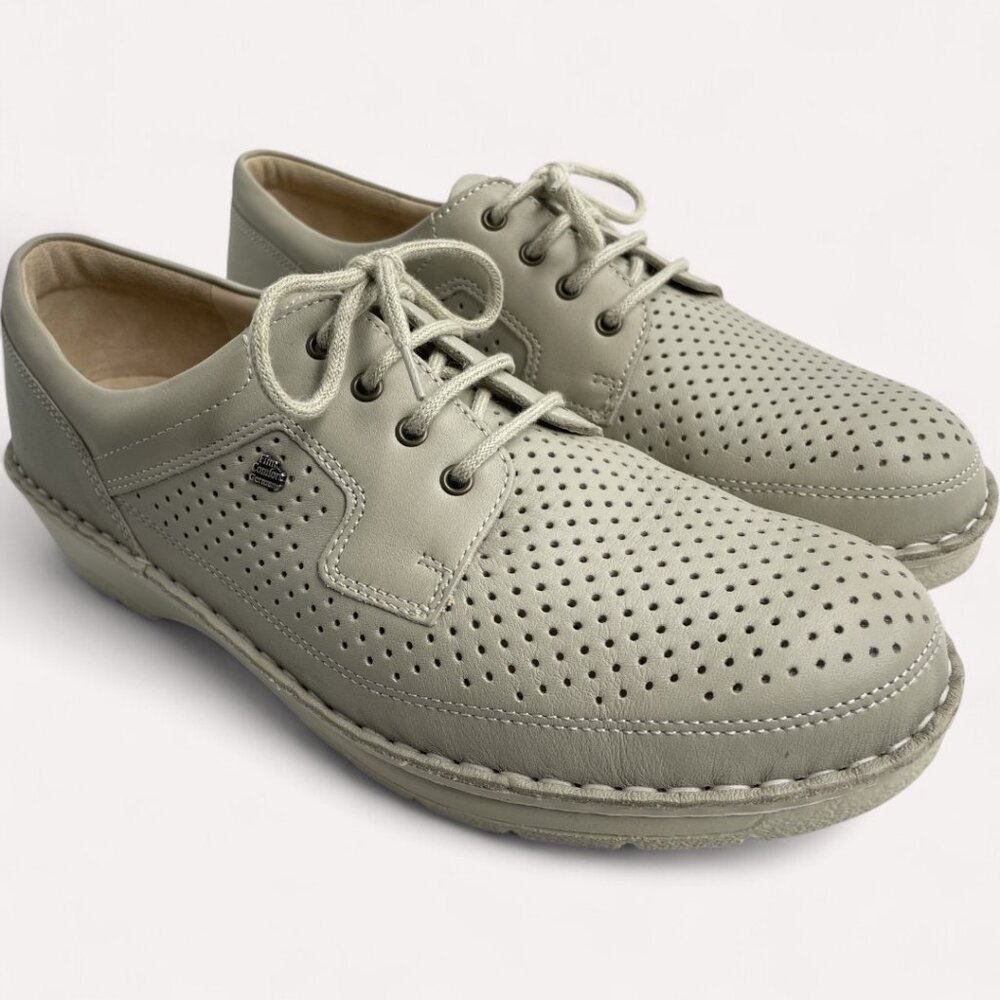 Finn Comfort Shoes $400 Sponarid German Leather Women's 9 Beige Never Worn - Picture 7 of 14
